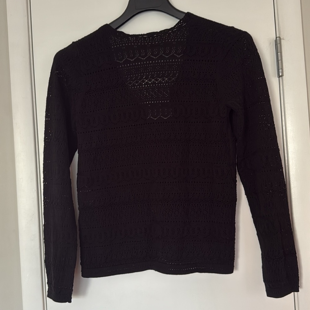 SEZANE Keyla Lace-like Cardigan - Picture 6 of 9